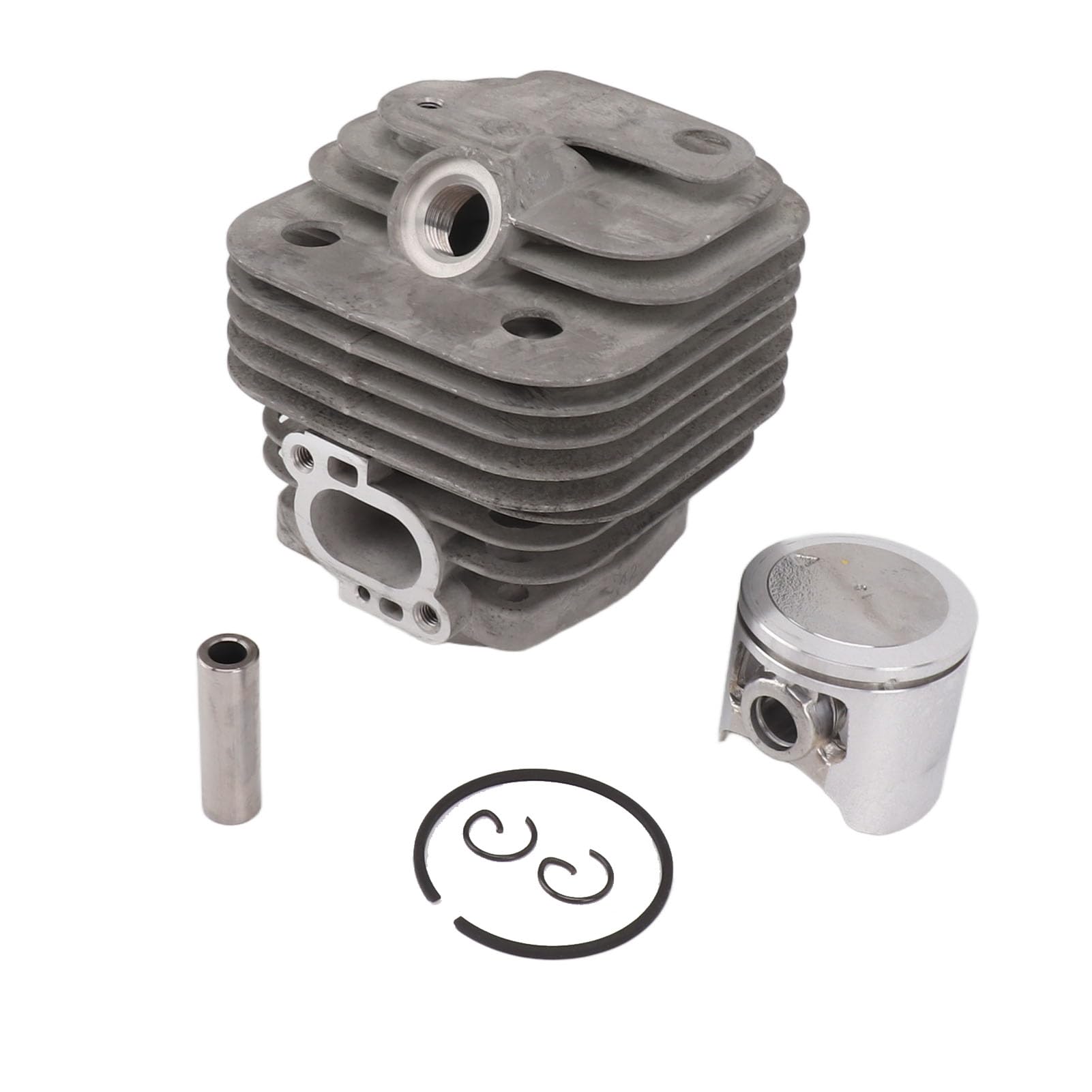 Cylinder Piston Assembly 40mm Kit for String Trimmer Motor | Aluminum Alloy Replaces Old/Worn Parts | Oxidation - Proof & Tough for Border Cutting/Garden Maintenance | 5 -