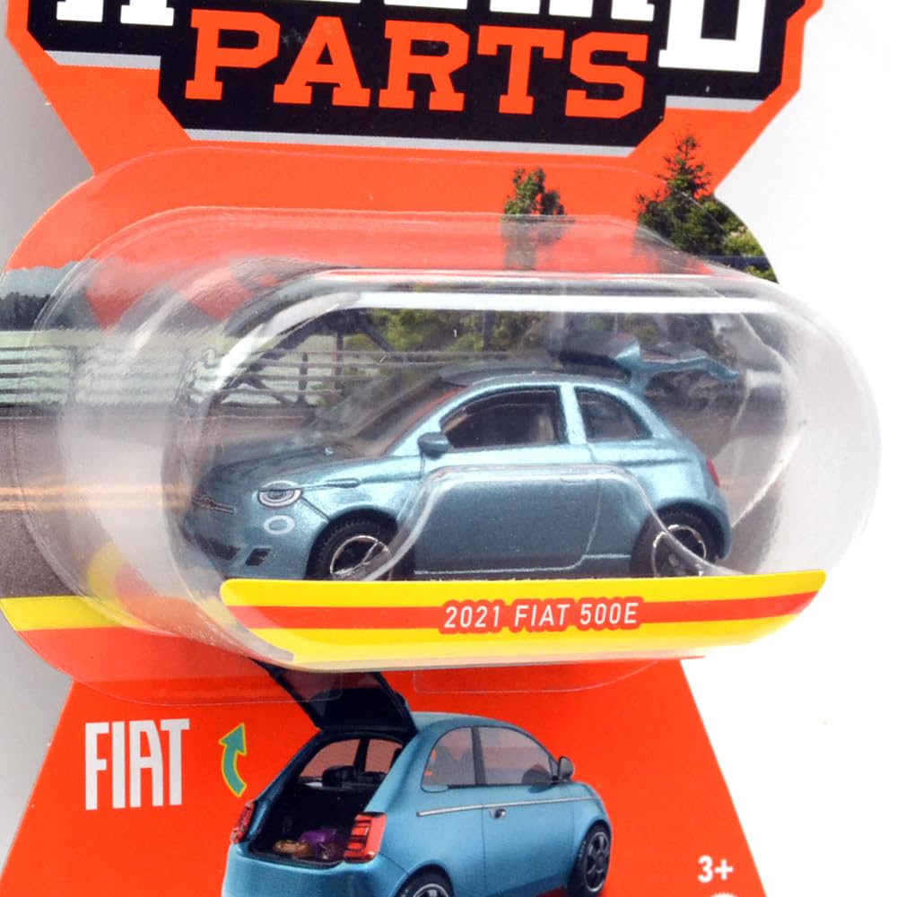 Amazon | MATCHBOX 1:64SCALE “MBX MOVING PARTS - 2021 FIAT 500 E