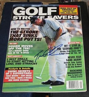Tom Lehman British Open Champion SIGNED AUTOGRAPHED Golf Magazine COA PGA - Autographed Golf Magazines