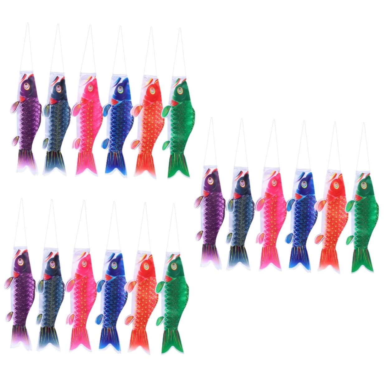 Drapeau de poisson Milisten pour embellir votre jardin et votre buffet asiatique à la maison