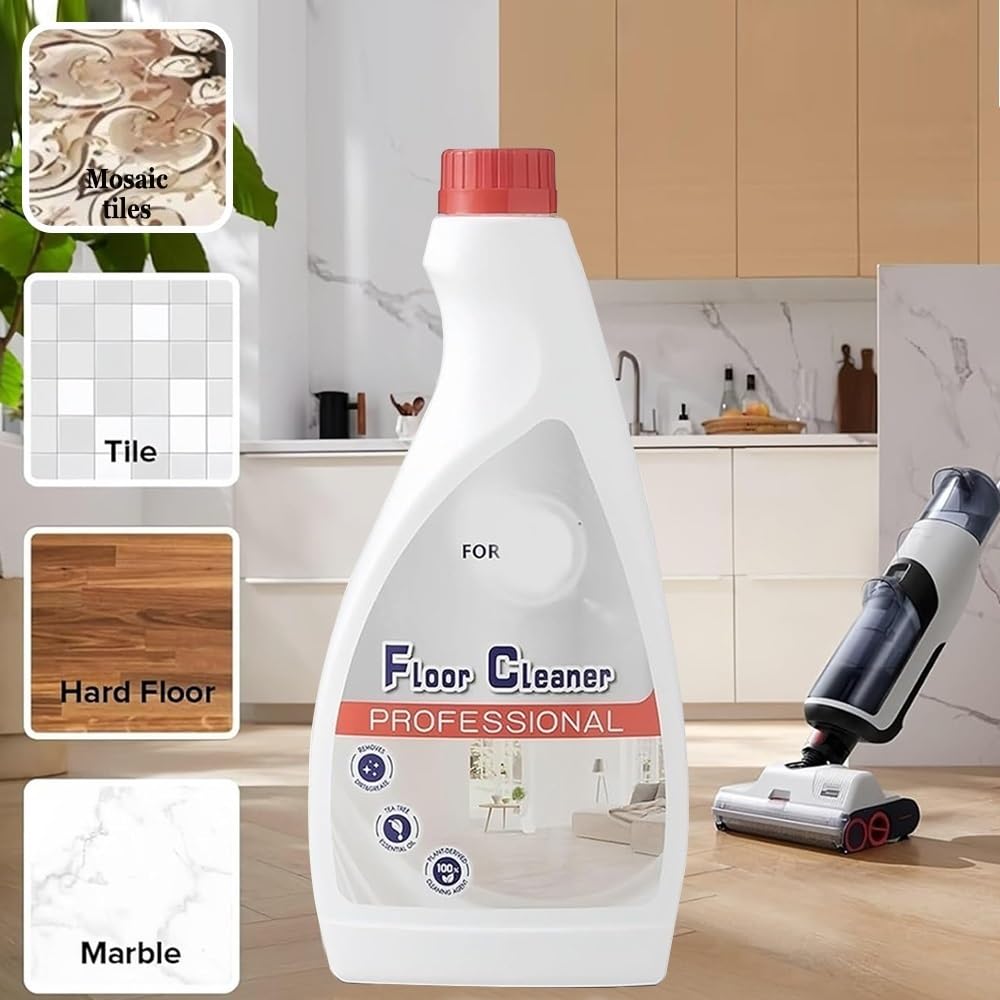 Solution de nettoyage des sols 480ML. Compatible avec Roborock S7 MaxV Ultra/S7 MAXV /S7 MAXV Plus/S7 PRO Ultra/Dyad/S8 Pro Ultra. Pièces détachées de l'aspirateur Convient à tous les aspirateurs ro