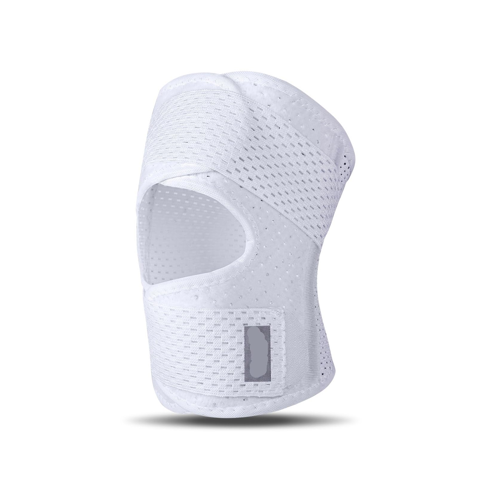 Sport-Knieschoner 1Pc Knieorthese mit seitlichen Stabilisatoren, atmungsaktiv, verstellbar, Lauftraining FüR Sportarten(S)