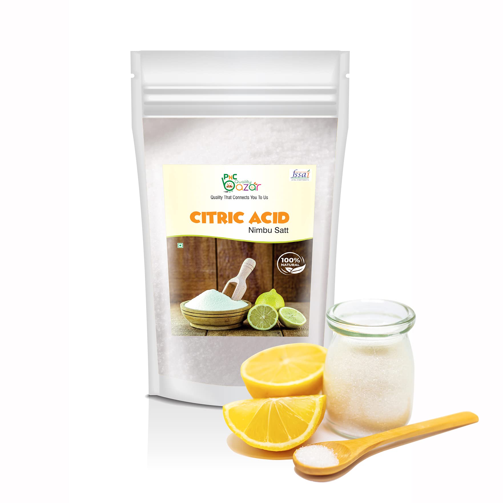 PNC Quality bazar Citric Acid | Nimbu Satt | Lemon Extract (100 Grams)