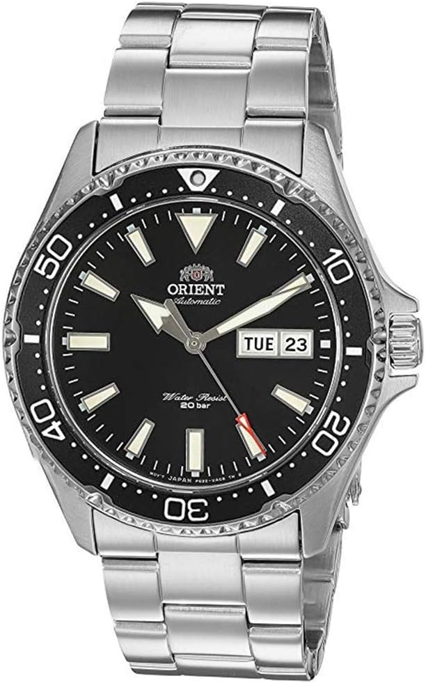 Orient Men's Kamasu Stainless Steel Japanese Automatic Diving Watch