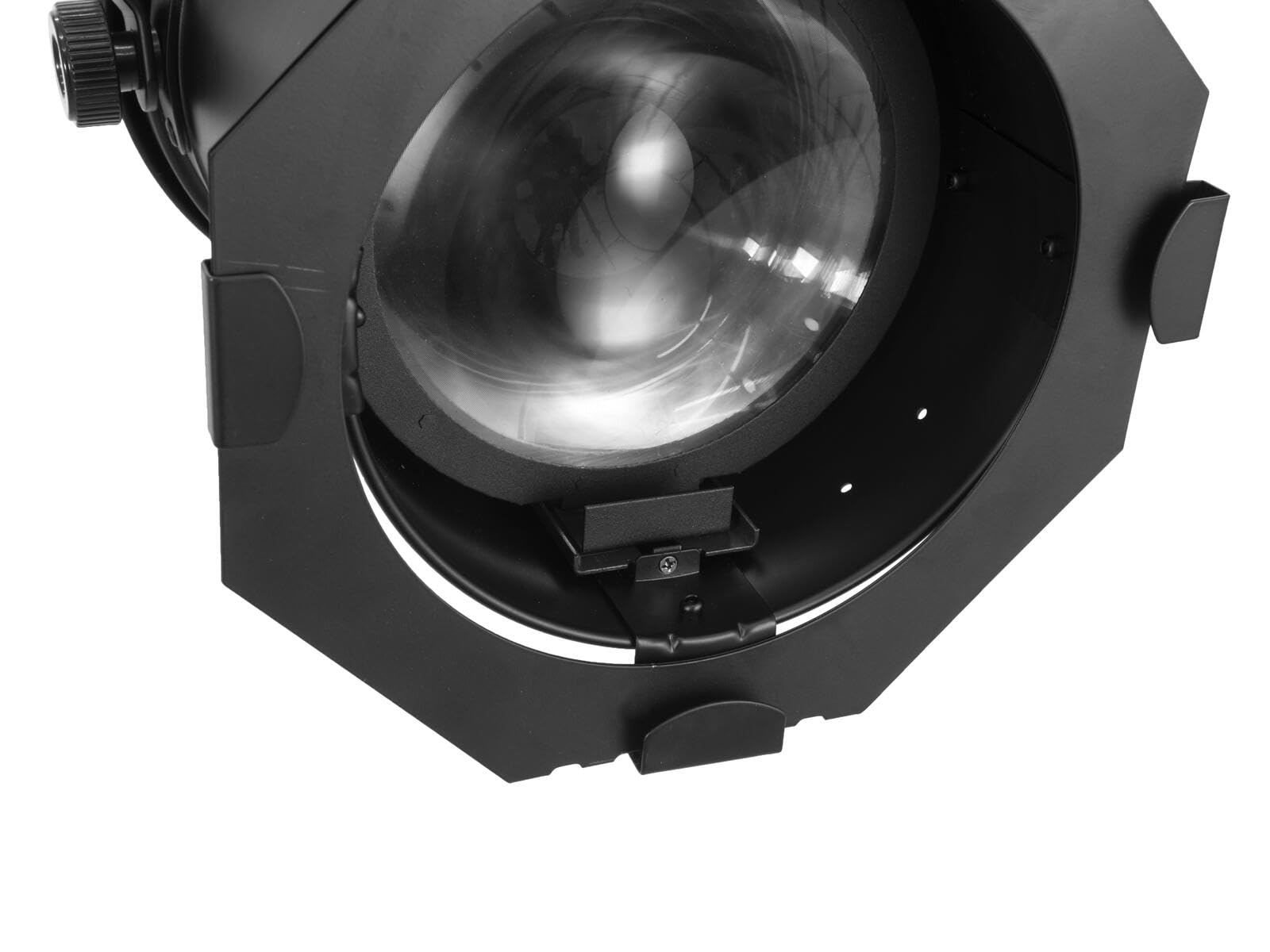EUROLITE LED PAR-64 COB RGBW 120W Zoom sw MK2 | PAR-Scheinwerfer mit 120-W-RGBW-LED und manuellem Zoom | Beleuchtung für Show-Effekte