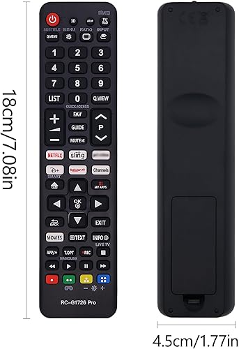 Miniatura 2 de Mando a distancia de repuesto para LG TV Remote LED OLED LCD Webos 4K 8K UHD HDTV HDR Smart TV con Netflix, Prime Video, Disney, LG Channels Button