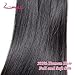 Lin Hair Brazilian Virgin Straight Hair Bundle 100% Unprocessed Human Real Hair Weave Extension Natural Color Can Be Dyed and Bleached (8