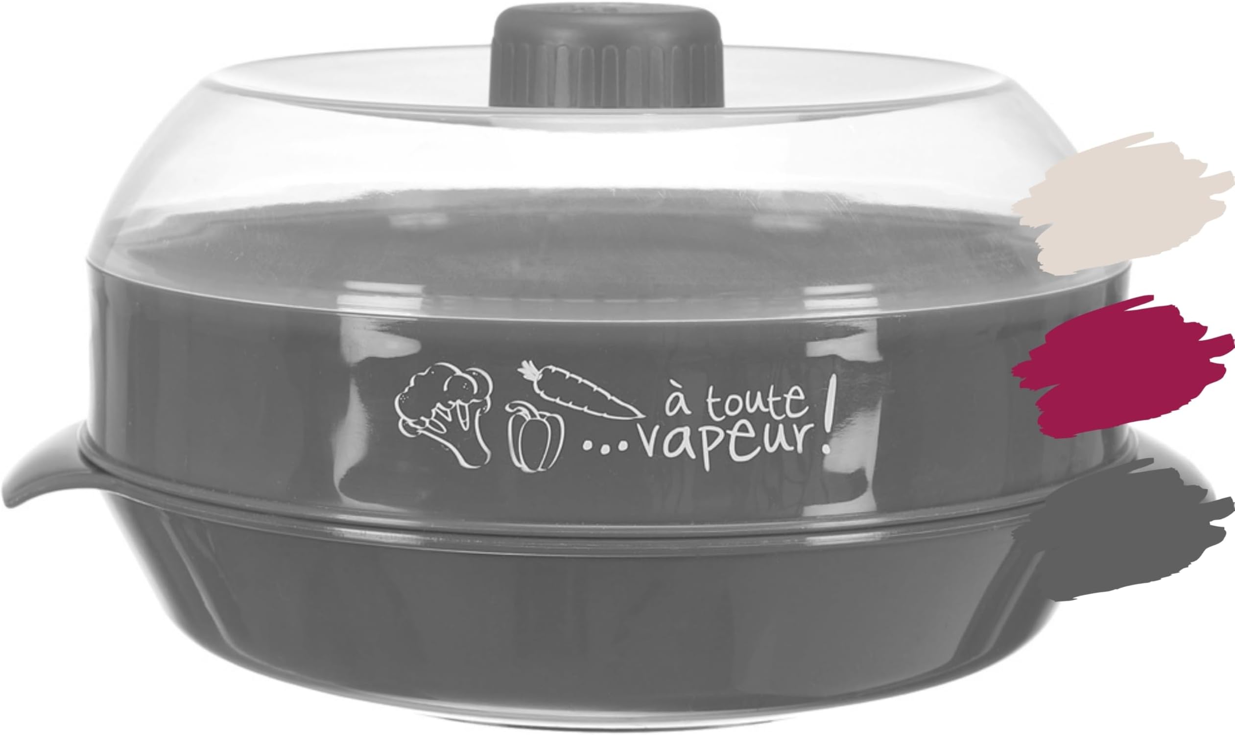 Set Cottura Microonde SNIPS Linea Tempo Zero - 5 Pezzi | Mug, Vaporiera, Cuoci Riso - Made In Italy BPA Free - Foto 11