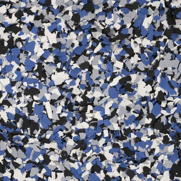 FGCI Garage Floor Flakes 10 Pounds for Decorative Epoxy Floors (Charcoal Gray)