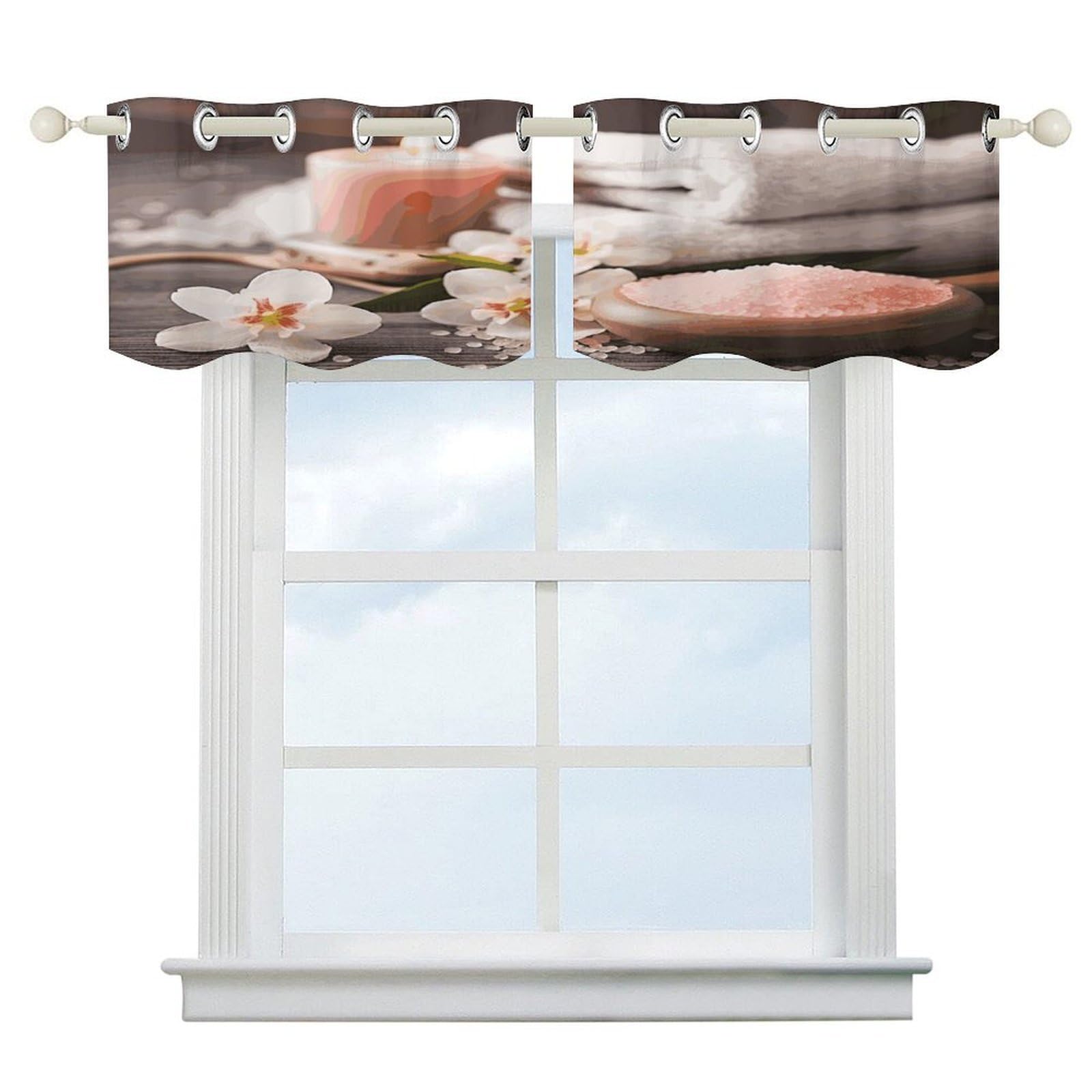 Cortinas opacas de spa para evitar reflejos molestos en la ventana de cocinas y dormitorios