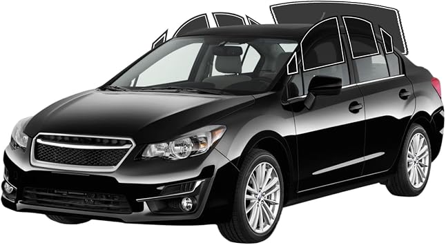 Precut Window Tint Film for Subaru Impreza Sedan 2012-2016 All Side+Rear Windshield 35% VLT 2Ply Anti-Shatter, UV Block, Privacy Protection, Easy Install, No Trimming Needed,Heat & Glare Reduction