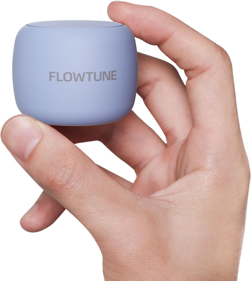 FLOWTUNE Sound Machine Flowtune White Noise Machine for Baby Adults, Mini Portable Sound Machine for Travel, 6H Timer, 18 Soothing Sleep Sounds Gift (Purple)