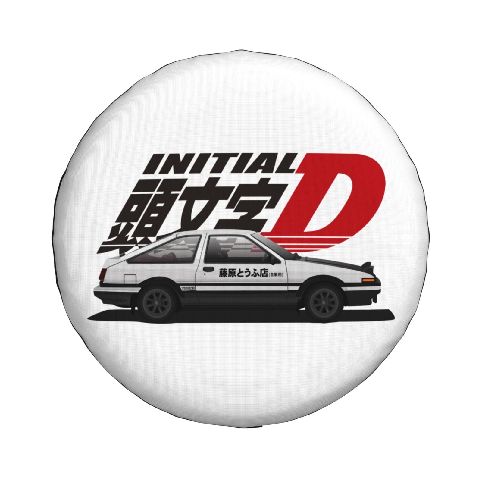 Amazon.co.jp: 車用 タイヤカバー 頭文字d イニシャル D ae86 スペア