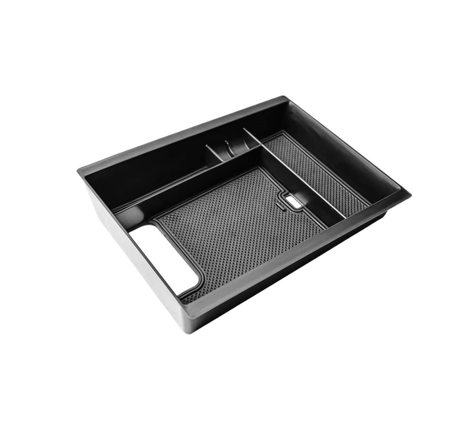 Armrest Organiser Tray For Dodge For Charger 2015-2023 Center Console Tray Armrest Box Storage Car Organizer ABS Accessories HIMIUSIKTC