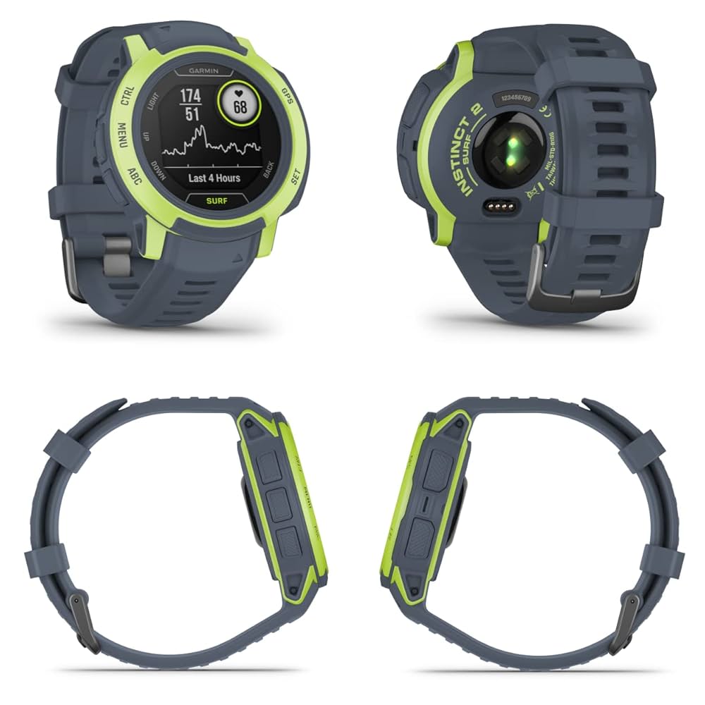 その他 GARMIN - Garmin  Instinct 2  Surf Edition Garmin Instinct 2 Surf Edition GPS Rugged Outdoor Smartwatch