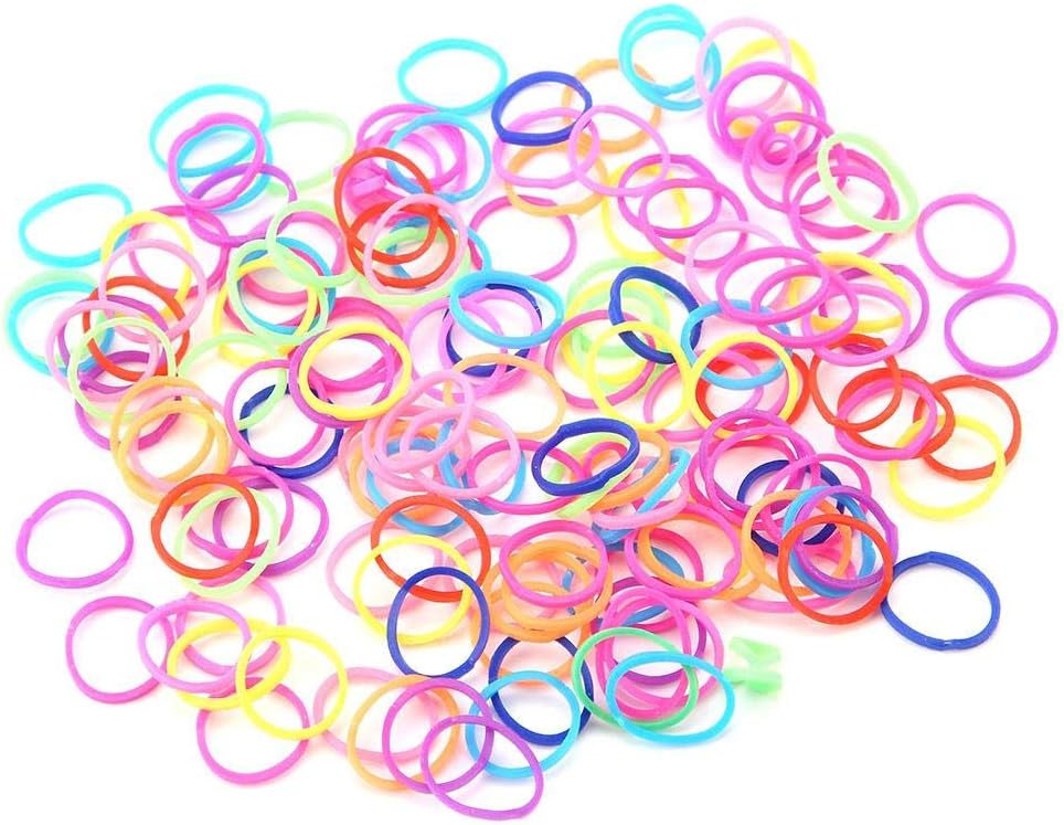 Pet Dog Cat Rubber Bands High Elasticity Mix Colors Varies Patterns Pet Hair Bands Dog Hair Accessories Pet Grooming Products 10