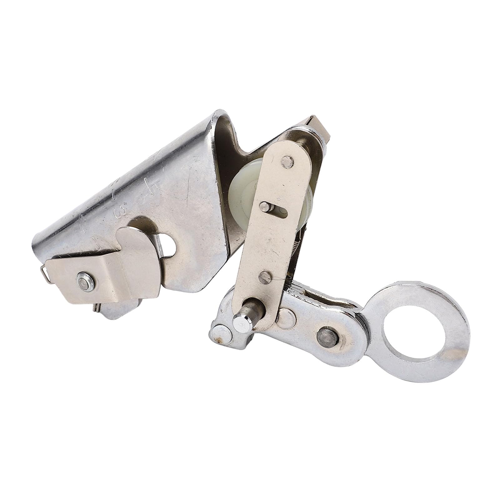 lvifloae Climb Self Locking Rope Grab, Rock Climbing Self Locking Rope Grab Fall Protection Safety Harness Rope Grab Device Used with Lifeline Rope for Construction Climbing