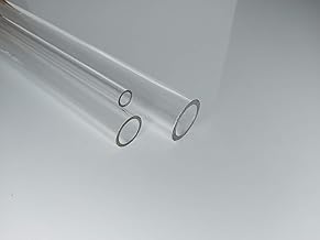 Tube acrylique (plexiglass) XT 16 * 12 mm longueur 1000 mm transparente PMMA XT Tubes