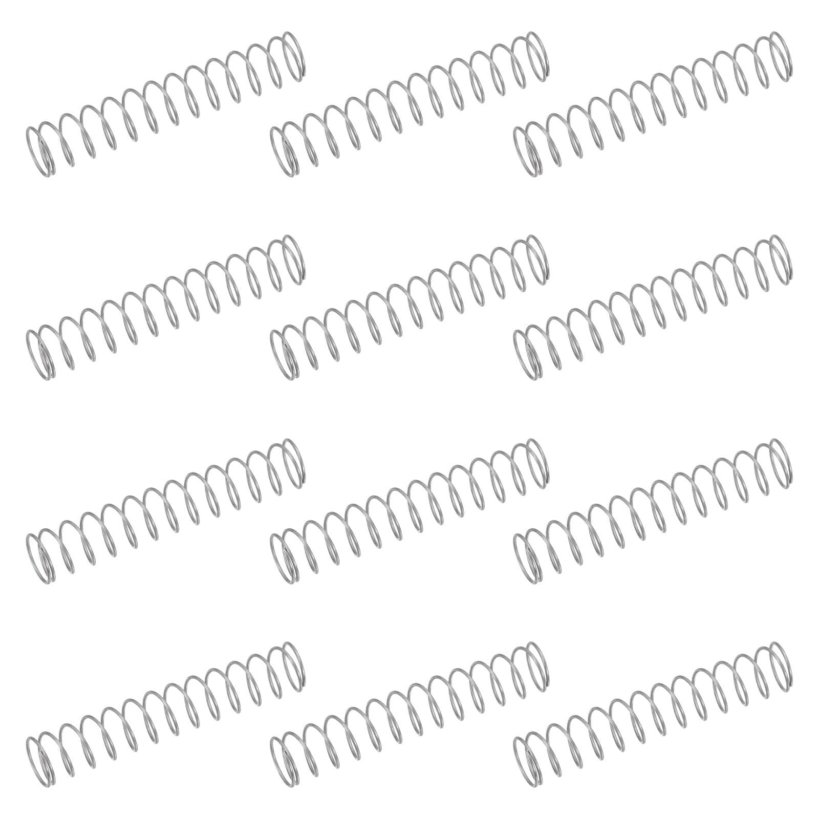 uxcell 50Pcs 304 Stainless Steel Compression Springs,0.5mmWD, 5mm ODx30mm L — Amazon image 25