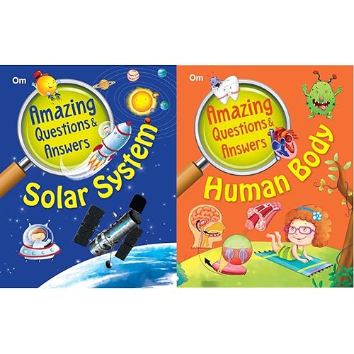 Encyclopedia: Amazing Questions &amp; Answers Solar System+Encyclopedia: Amazing Questions &amp; Answers Human Body (Set Of 2 Books)