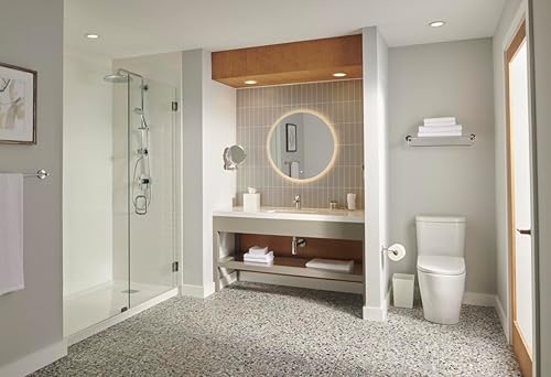 Miniatura 5 de GROHE 27867EN1 Retro-Fit Euphoria - Sistema de ducha de 25 pulgadas, 2.5 GPM, níquel cepillado