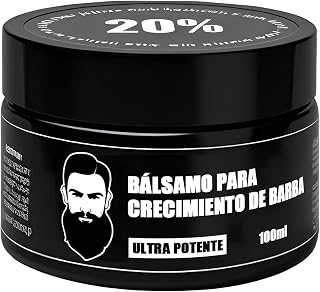 Cosmetics Para Barba, Bálsamo Estimulante de Barba, Ultra Potente Beard Stimulating Balm, Crema Para Barba, Moisturizes & Strengthens Beard, 100ML / 3.5OZ