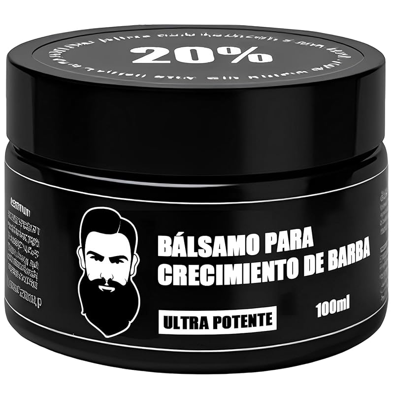 Bálsamo para barba ipxkwll com extratos vegetais e óleos essenciais, 100 mL