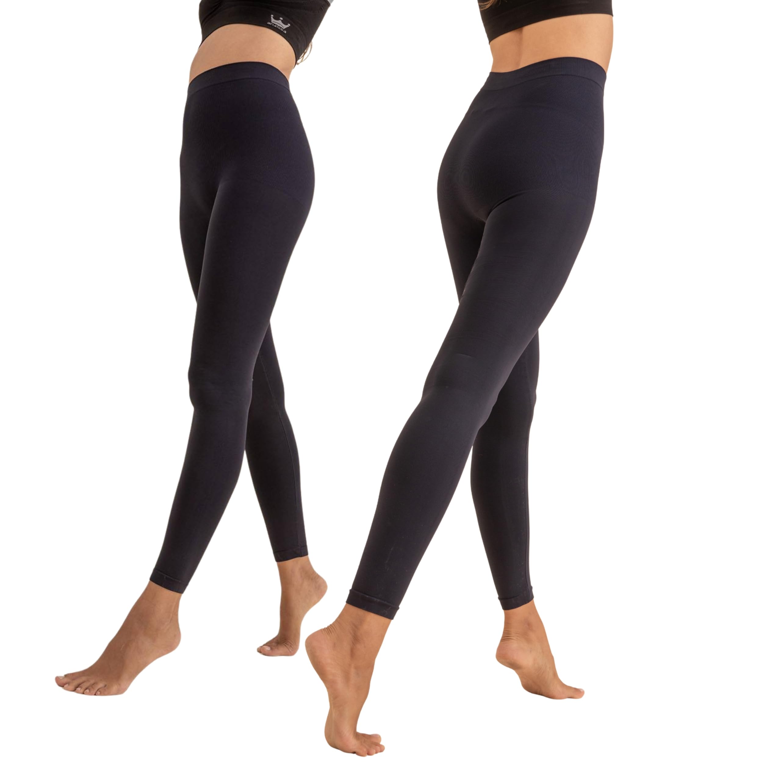 ANAISSA Leggins Mujer. Mallas Mujer Reductor. Leggins Deportivos Mujer Vientre Plano con Fibra Emana Nova. Mayas Deportivas Certificado Oeko-Tex y Protección. Yoga Pants Sin Costuras.