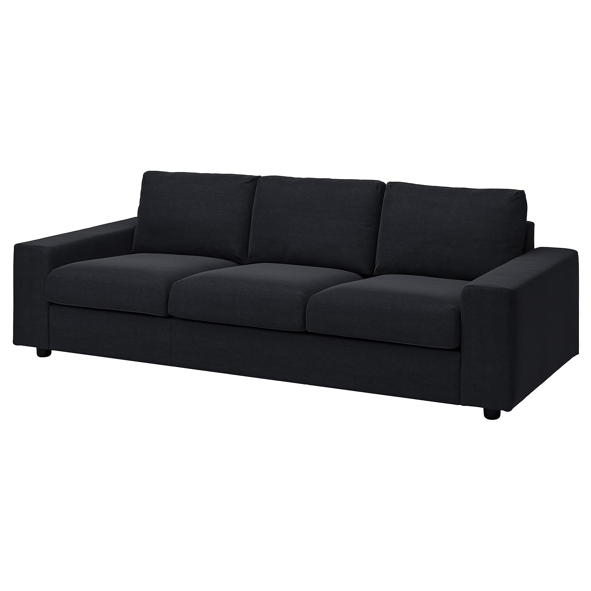 Amazon｜IKEA VIMLE 3人掛けソファ ワイド肘掛け付き サックス