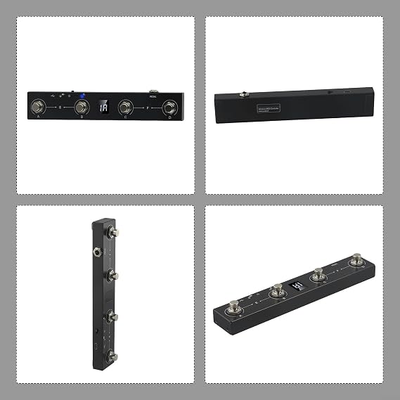 Rechargeable for MIDI Footswitch Controller For MVAVE Chocolate Portable Design