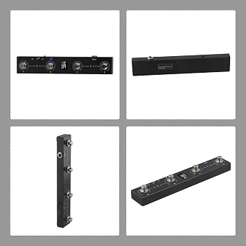 Rechargeable for MIDI Footswitch Controller For MVAVE Chocolate Portable Design