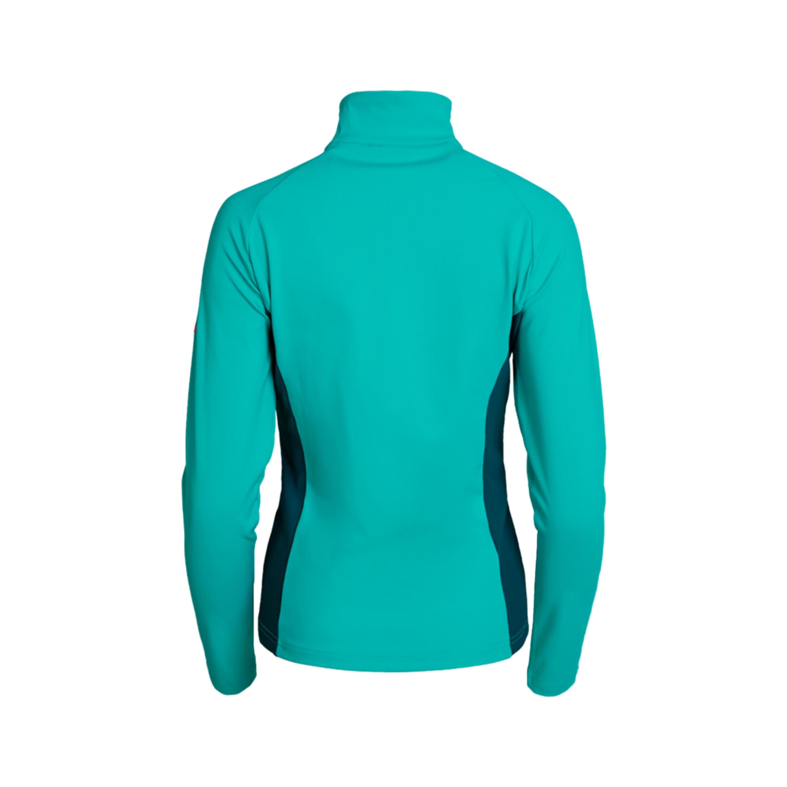 IZAS Denver W Giacca da Donna in Pile Elasticizzato per Attività Outdoor e Uso Urbano, Resistente al Vento, Traspirante, Asciugatura Rapida, Collo Alto, Tasche con Cerniera