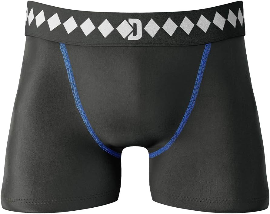 Diamond MMA Medium Youth Boys Compression Shorts with Built-in Jock Strap Supporter with Athletic Cup Pocket for Sports