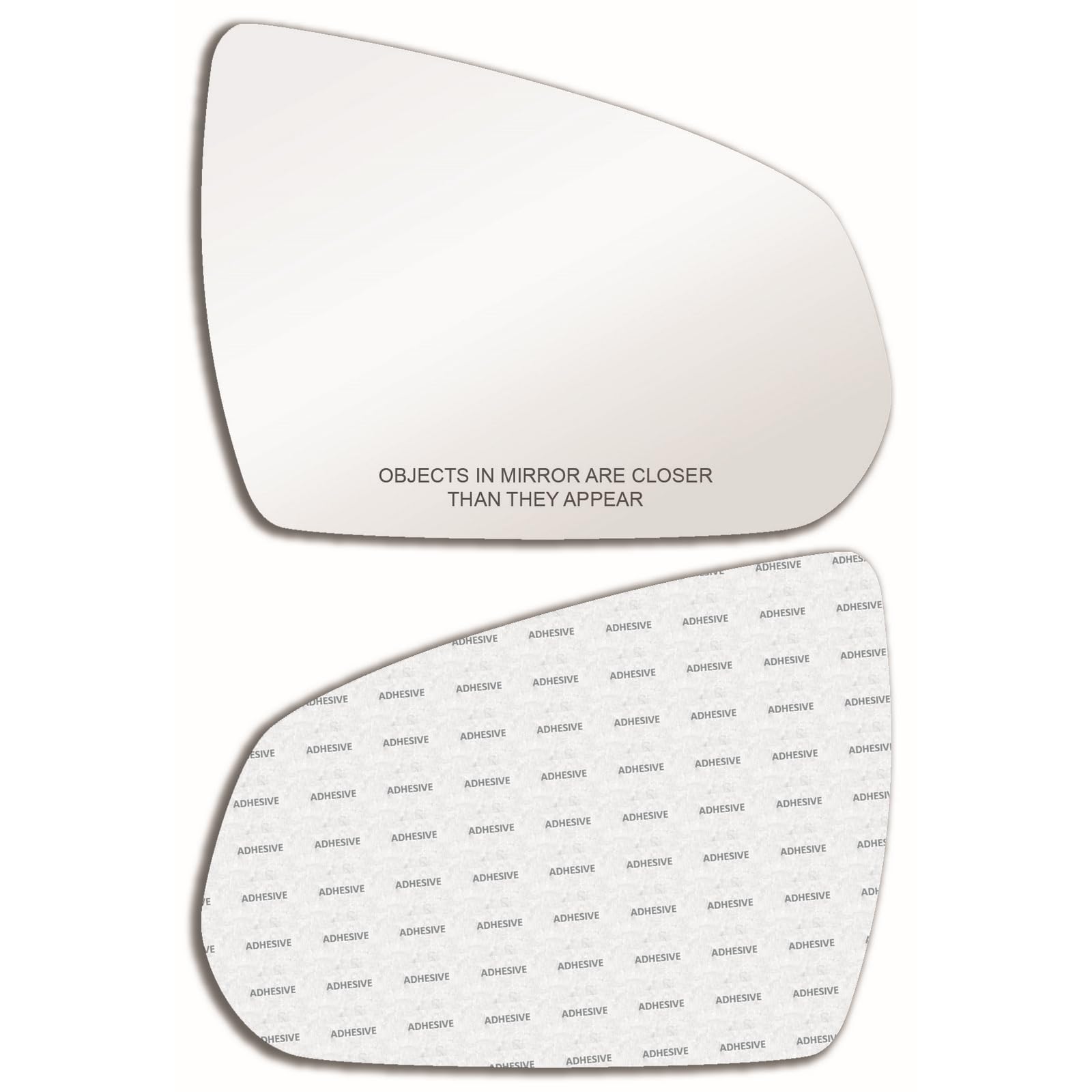 Amazon.com: New Replacement Mirror Glass with Full Size Adhesive