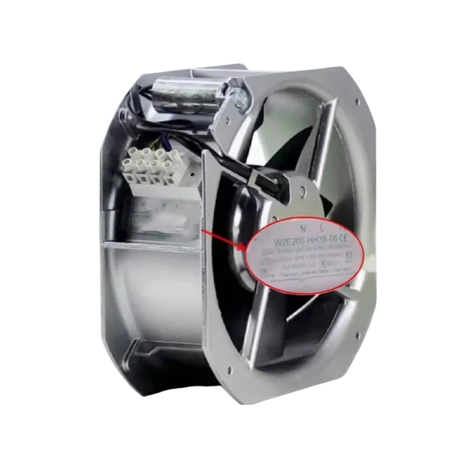 Ventilateur W2E250-HJ52-13 extracteur d'air industriel et ventilateur de rechange