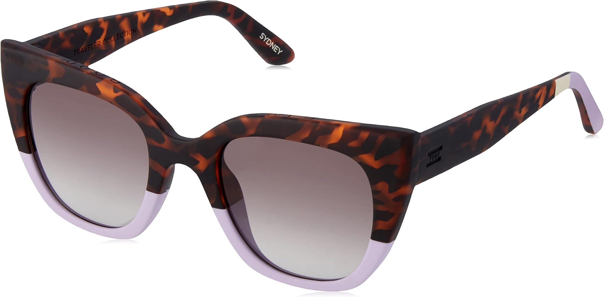 Amazon.com: TOMS Traveler Women's Sydney Oversized Sunglasses in