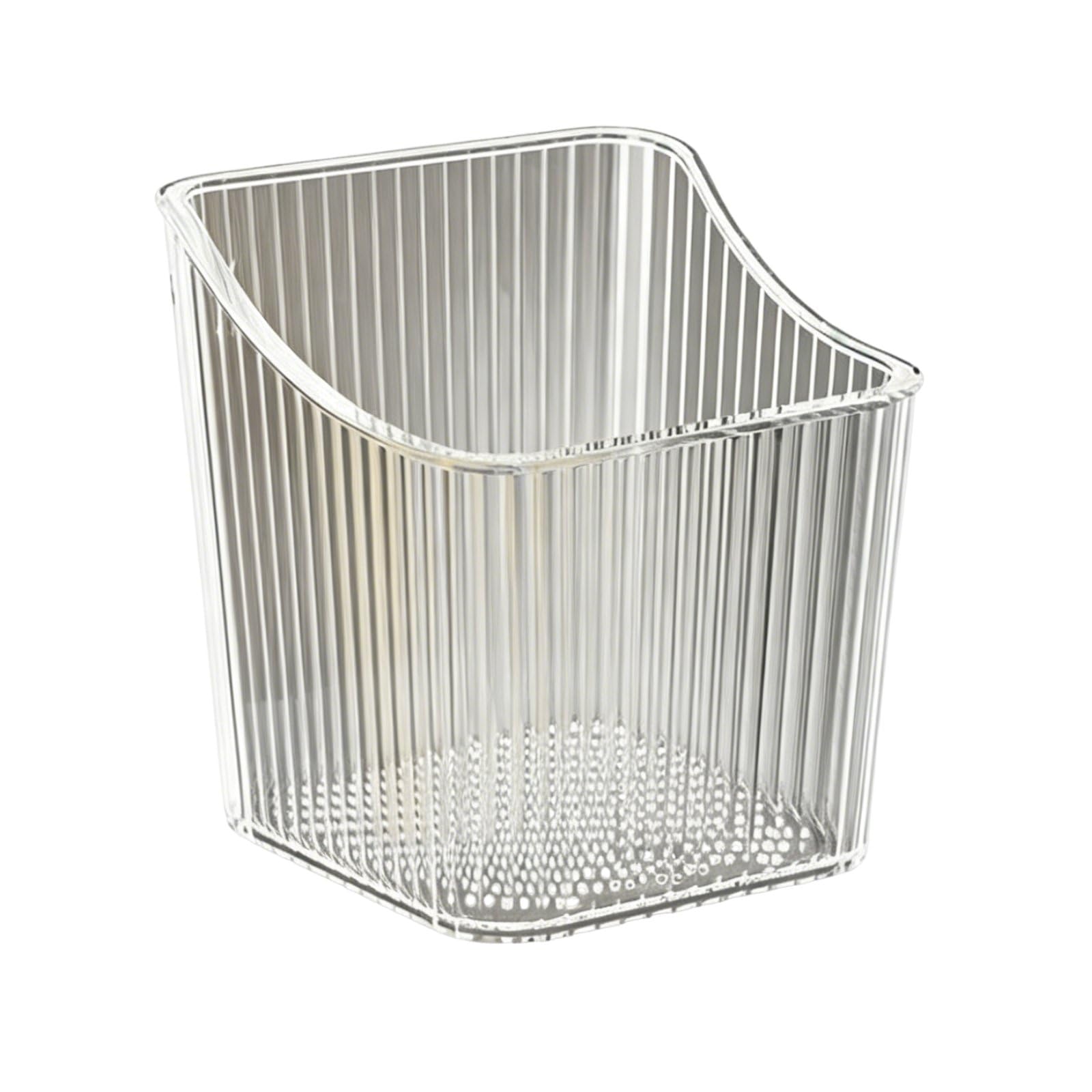 Easy to Install Plastic Hanging Basket Damage without Damage Plastic Hanging Organizer Waterproof Wall Mounted Storage Basket Detachable Design for Renters-image-30
