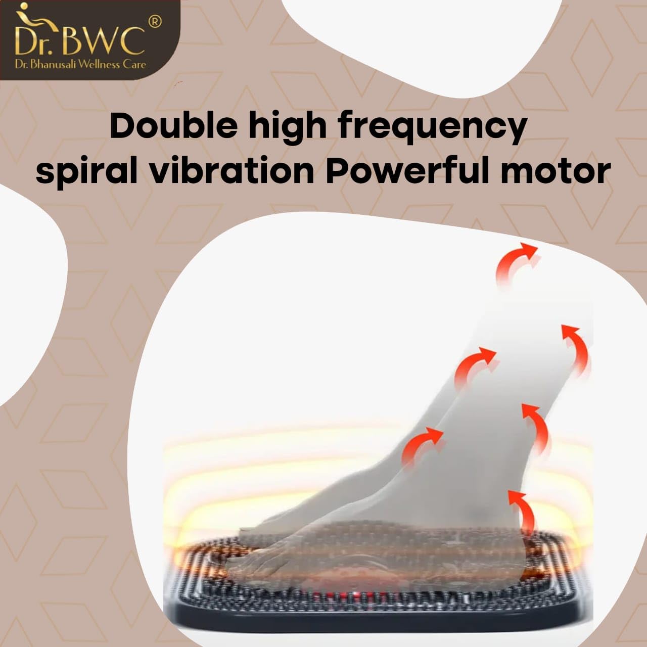 DR BWC Full Body Blood Circulation Machine for Foot and Back Pain - Corded Electric Massager for Vibration Therapy, 2-Speed Control, Relieve Body Pain DR BWC Full Body Blood Circulation Machine for Foot and Back Pain - Corded Electric Massager for Vibration Therapy, 2-Speed Control, Relieve Body Pain