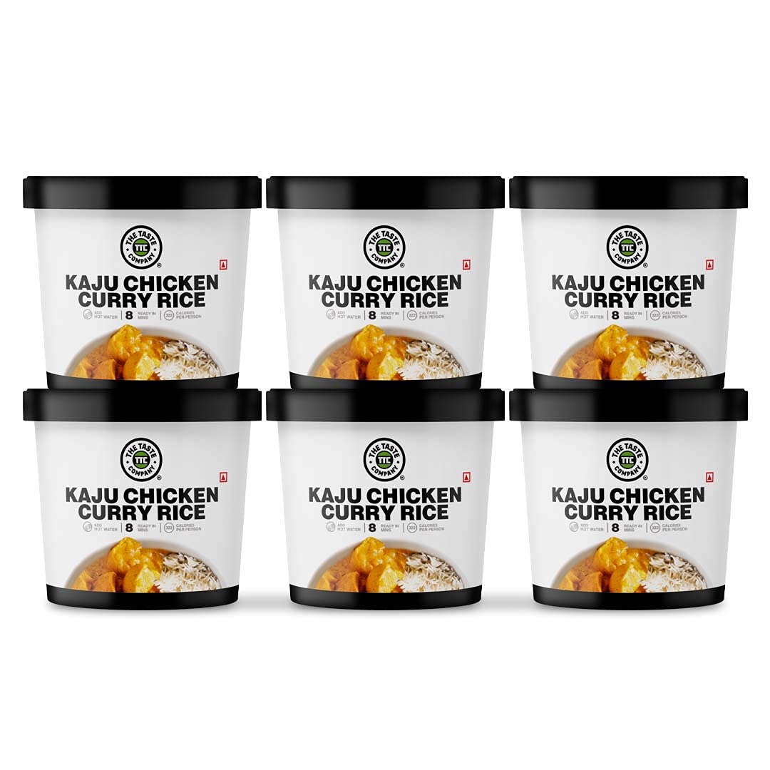 TheTasteCompany Kaju Chicken Curry Rice - Ready to Eat | Instant Food | Taste Company (Pack of 6) (B096XHZNMJ) Amazon Price History, Amazon Price Tracker