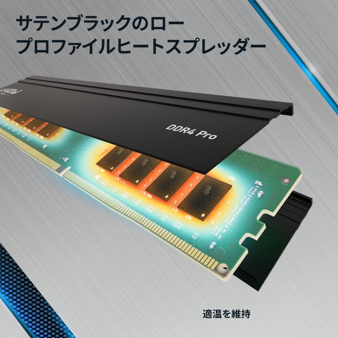 Amazon.co.jp: Crucial メモリ 16GBx2 DDR4-3200 デスクトップ用 国内