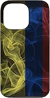 Vista 10 de Funda para iPhone 12 Pro Max Smoky Colombia Bandera - Estilo Humo Colombiano Orgullo