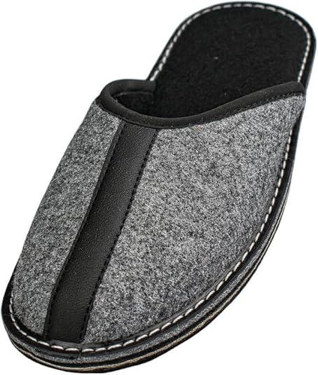 APREGGIO Men's Felt Slippers: A Cozy Choice for Winter Comfort