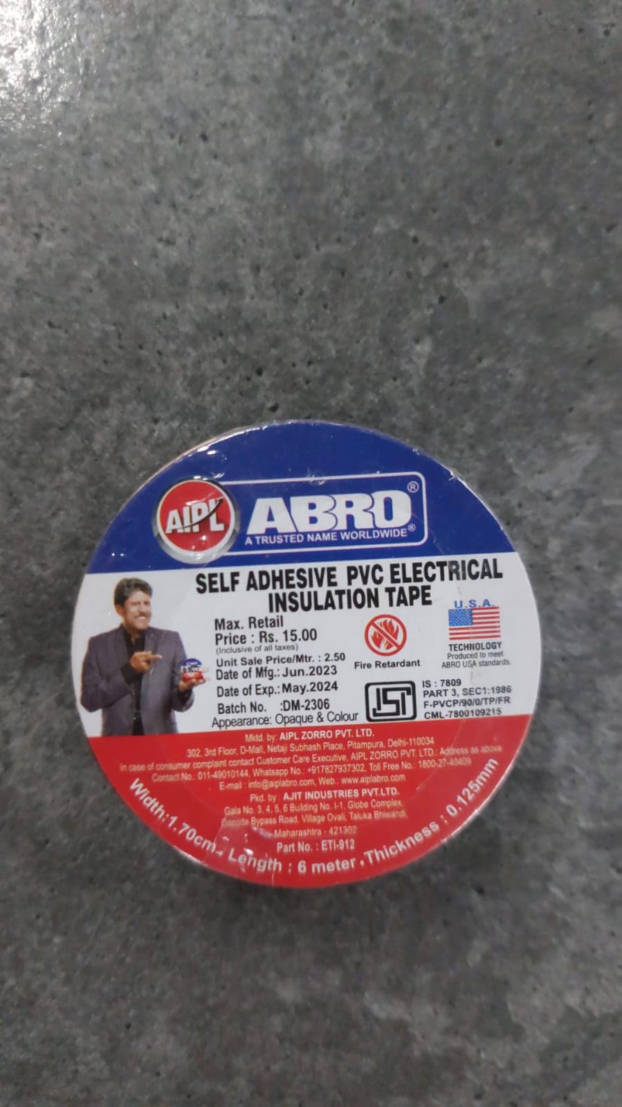 See full amazon price history chart for ABRO - USA Self Adhesive PVC Electrical Insulation Tape, 0.125 mm, 30 Pieces per Box, 1 Box ABRO - USA Self Adhesive PVC Electrical Insulation Tape, 0.125 mm, 30 Pieces per Box, 1 Box (B01BKBFU98) Amazon Price History, Amazon Price Tracker