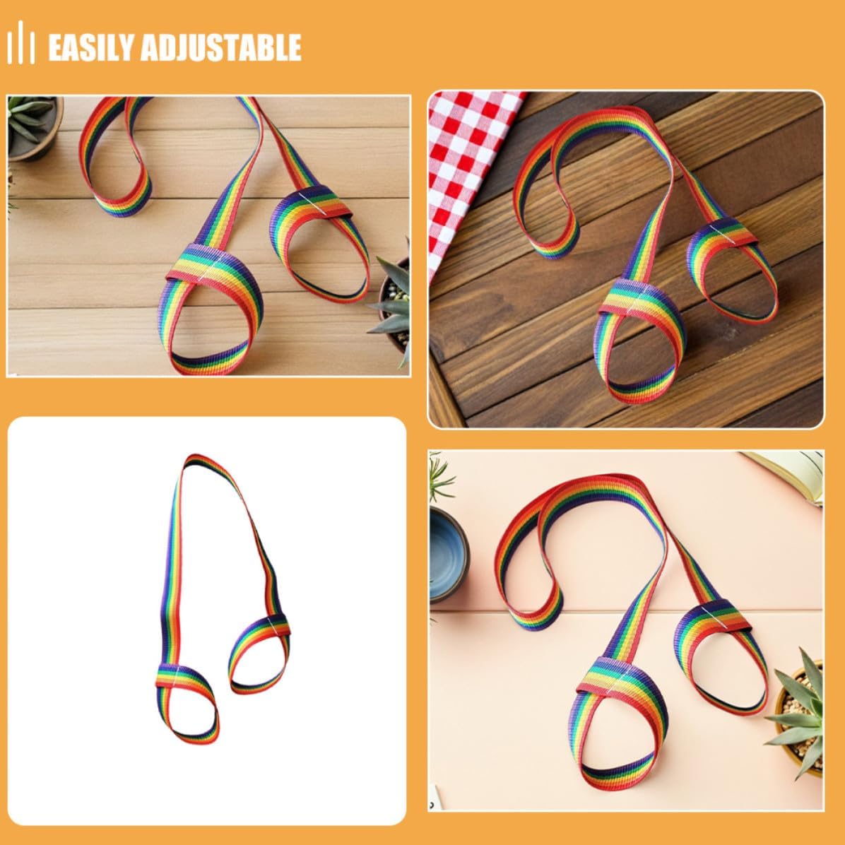3pcs Adjustable Roller Skate Carrier Strap with Ergonomic Shoulder Sling for Inline Skates and Yoga Mats, Sturdy Polyester Material for Outdoor Sports and Secure Attachment