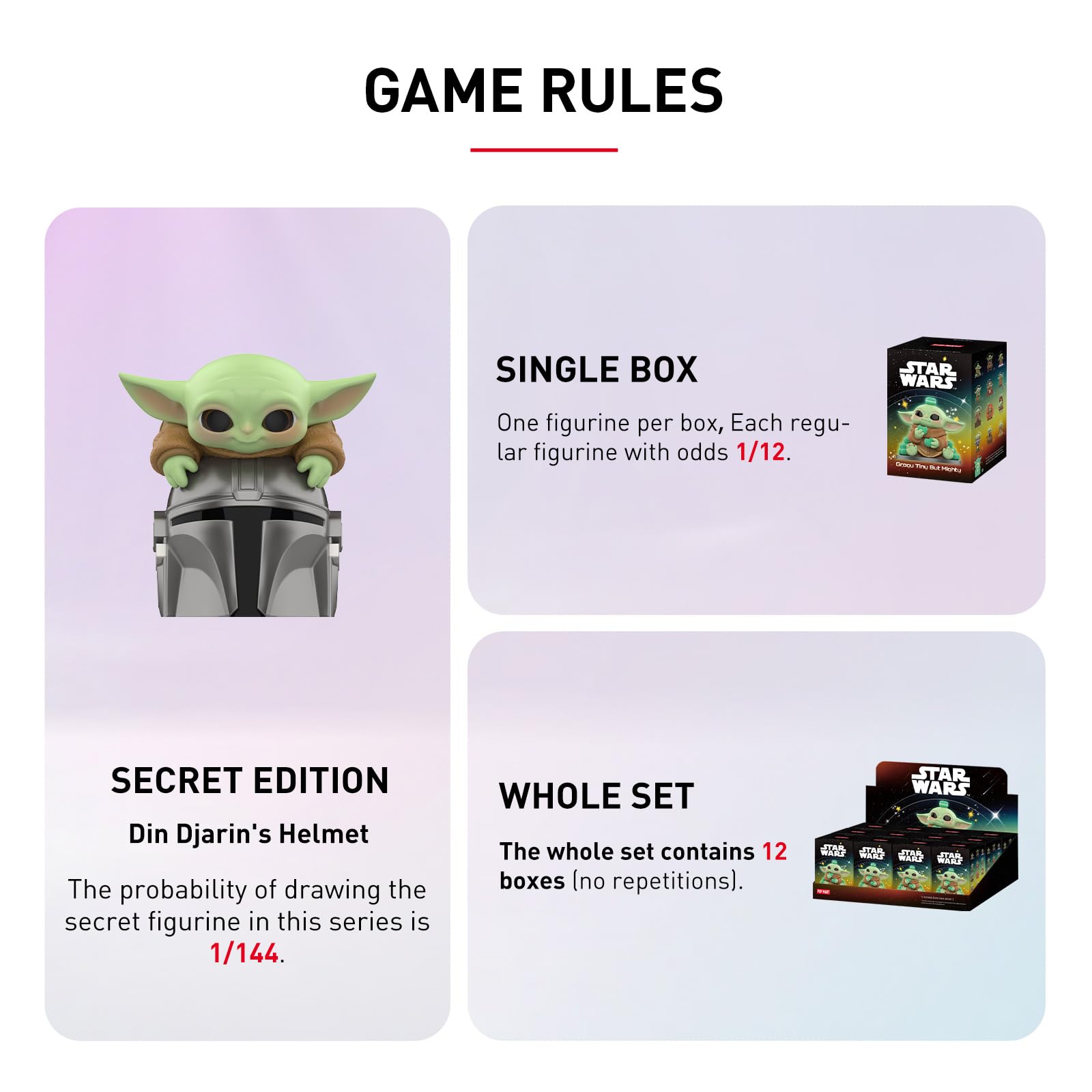 Amazon.co.jp: POP MART Star Wars Grogu Tiny But Mighty Series