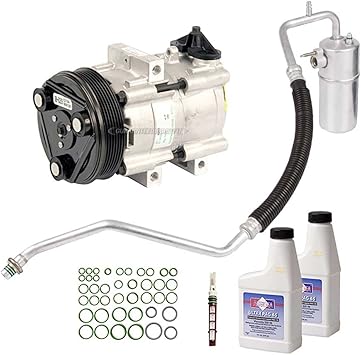 Amazon Com For Ford F 150 1999 2001 2002 2003 2004 Oem Ac Compressor W A C Repair Kit Buyautoparts 60 83244rn New Automotive