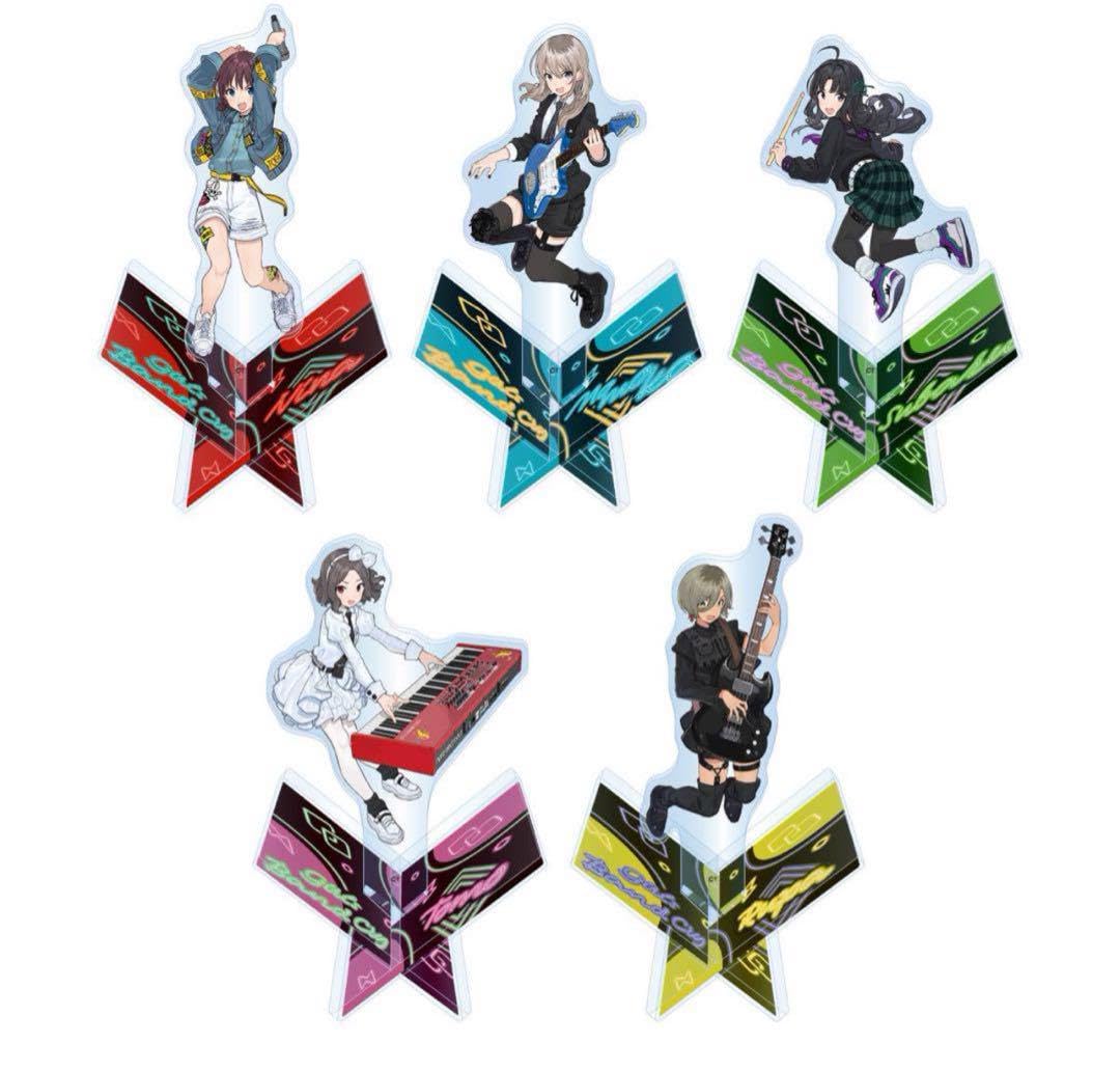 Amazon.co.jp: ガールズバンドクライアクリルスタンド コンプ セット