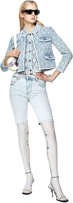 DIESEL レディース　デニムジャケット DIESEL】ウィメンズ デニム ジャケット｜トラッカー・バイカー