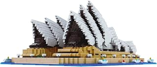 Larcele 4131 Pieces World Famous Micro Building Blocks Bricks Set Mini Construction Toy Set for Children and Adults KLJM-03 (Sydney Opera House, Australia)