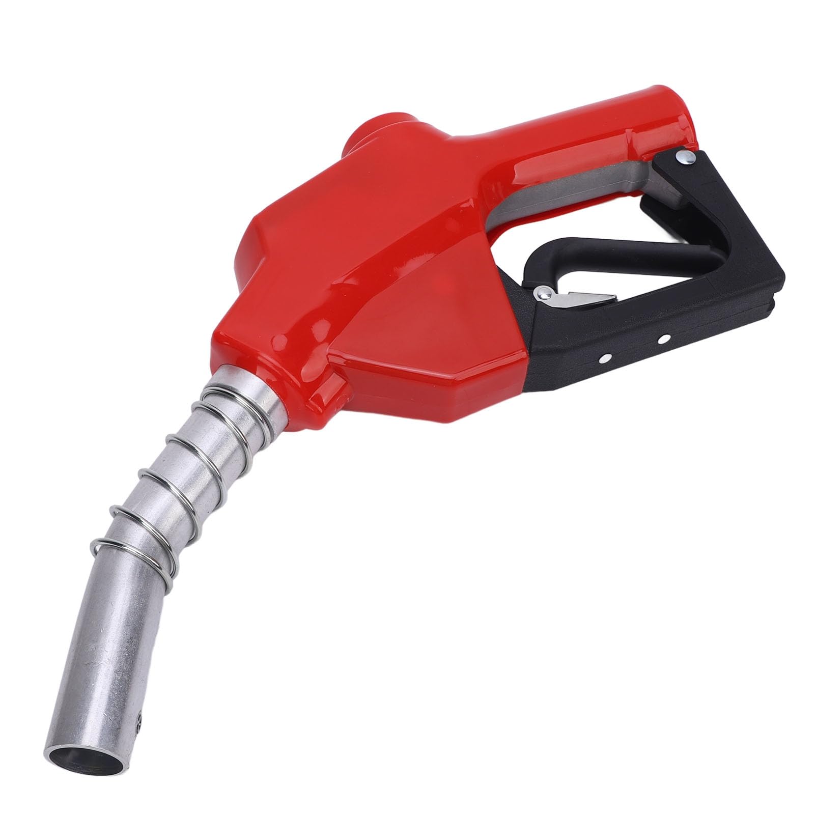 Boquilla de con Cierre Automático, Color Rojo, para un Repostaje Eficiente de Gasolina y Queroseno, 1 Herramienta Ligera de Metal ABS (32mm)